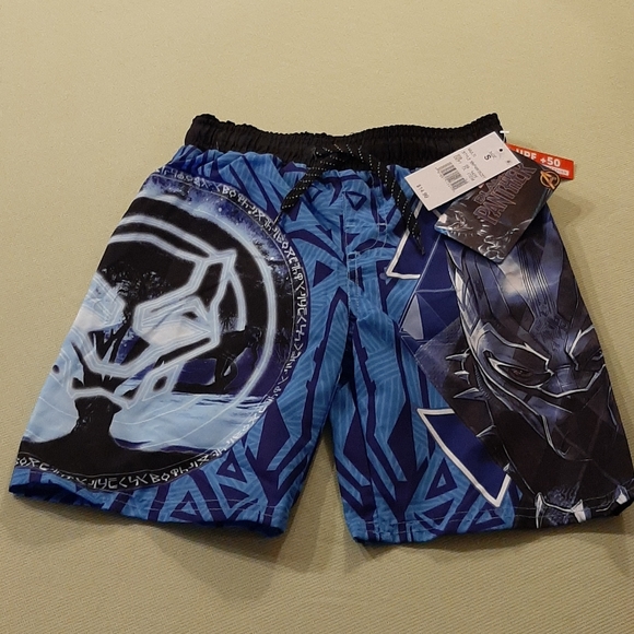 black panther swim trunks